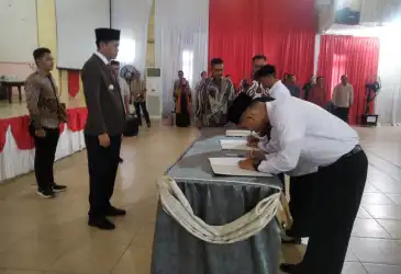 Bupati Aceh Selatan Lantik 100 PPPK Formasi Tahun 2024