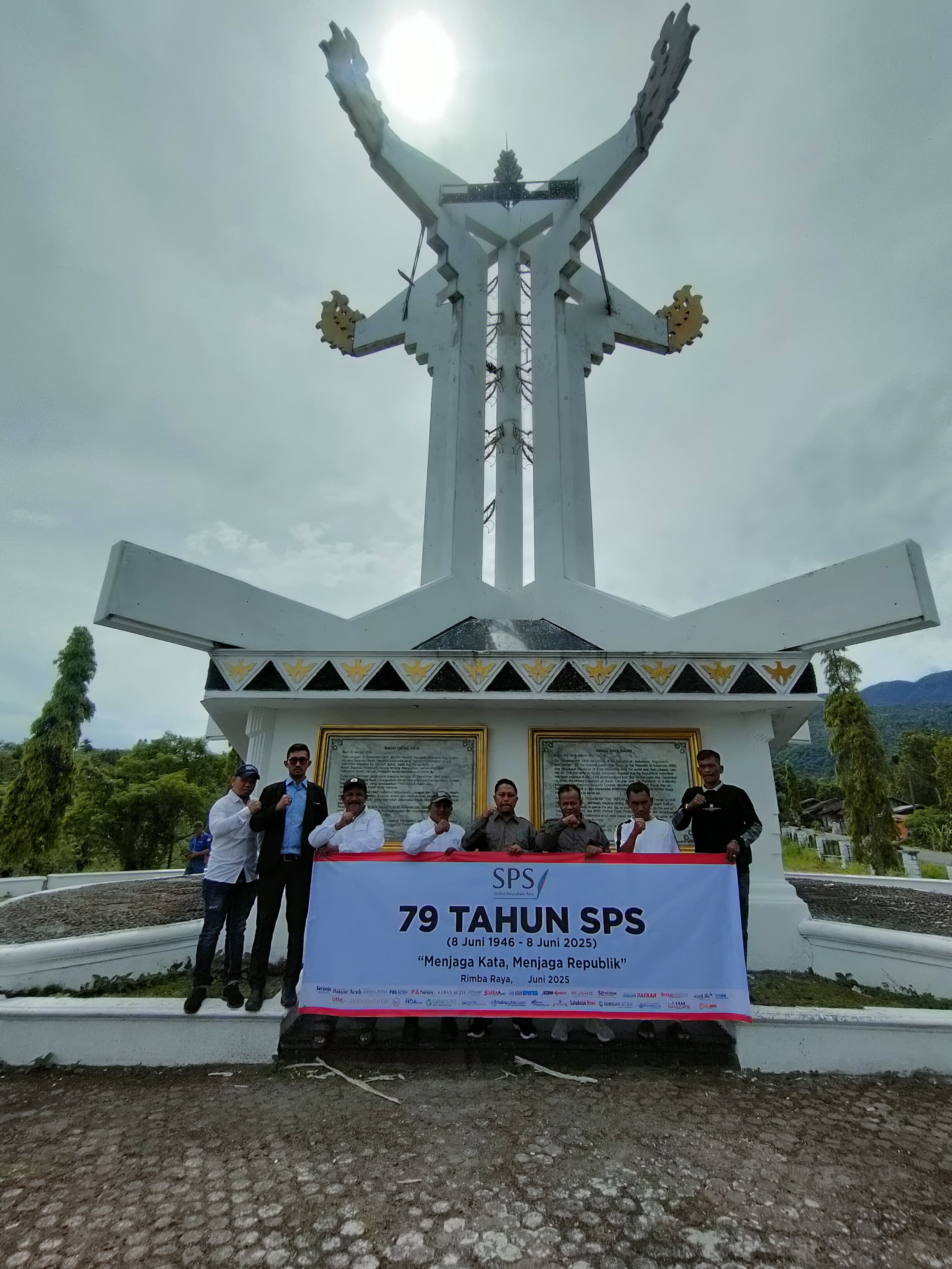 SPS Aceh Rayakan HUT ke-79 di Situs Bersejarah Radio Rimba Raya